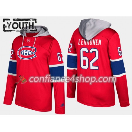 Enfant Montreal Canadiens Artturi Lehkonen 62 N001 Chandails à capuchon